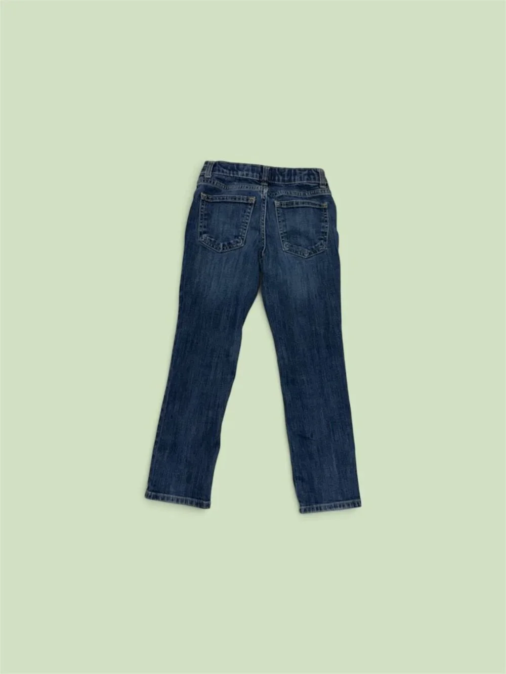 Wonder Nation Boys Straight Leg Jeans Dark Wash Size 8 GUC